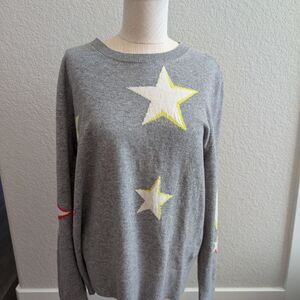 Banana Republic Size XL Gray Merino Blend Sweater